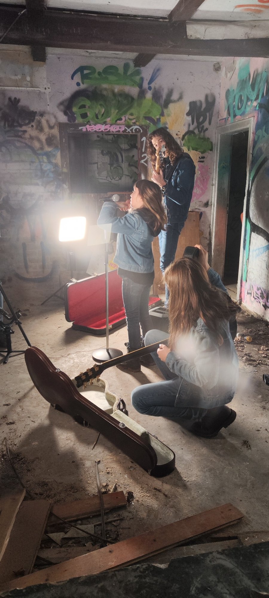 JOMAMI beim Videodreh
